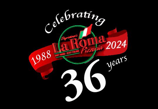 La Roma 1988 - 2014 26th Anniversary Logo